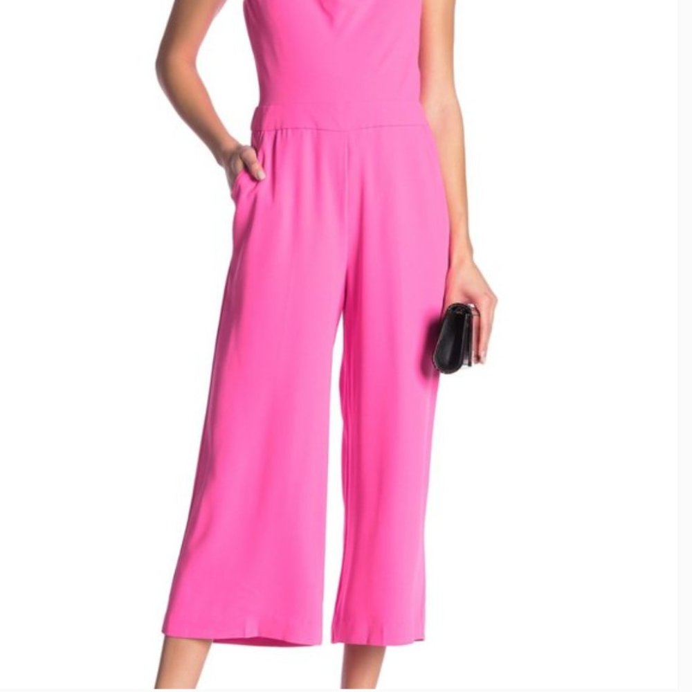Trina Turk San Marino Culotte Jumpsuit - Picture 2 of 10